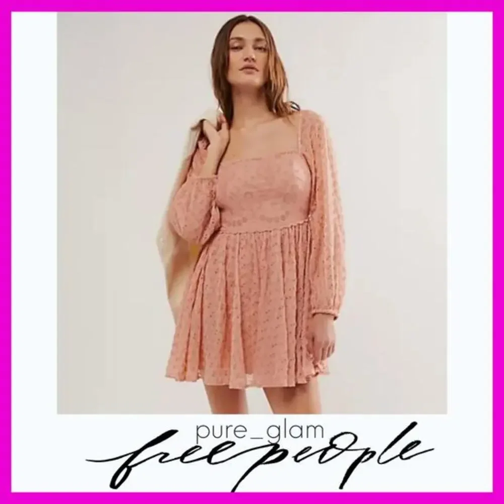 Free People mini dress summer going out femme